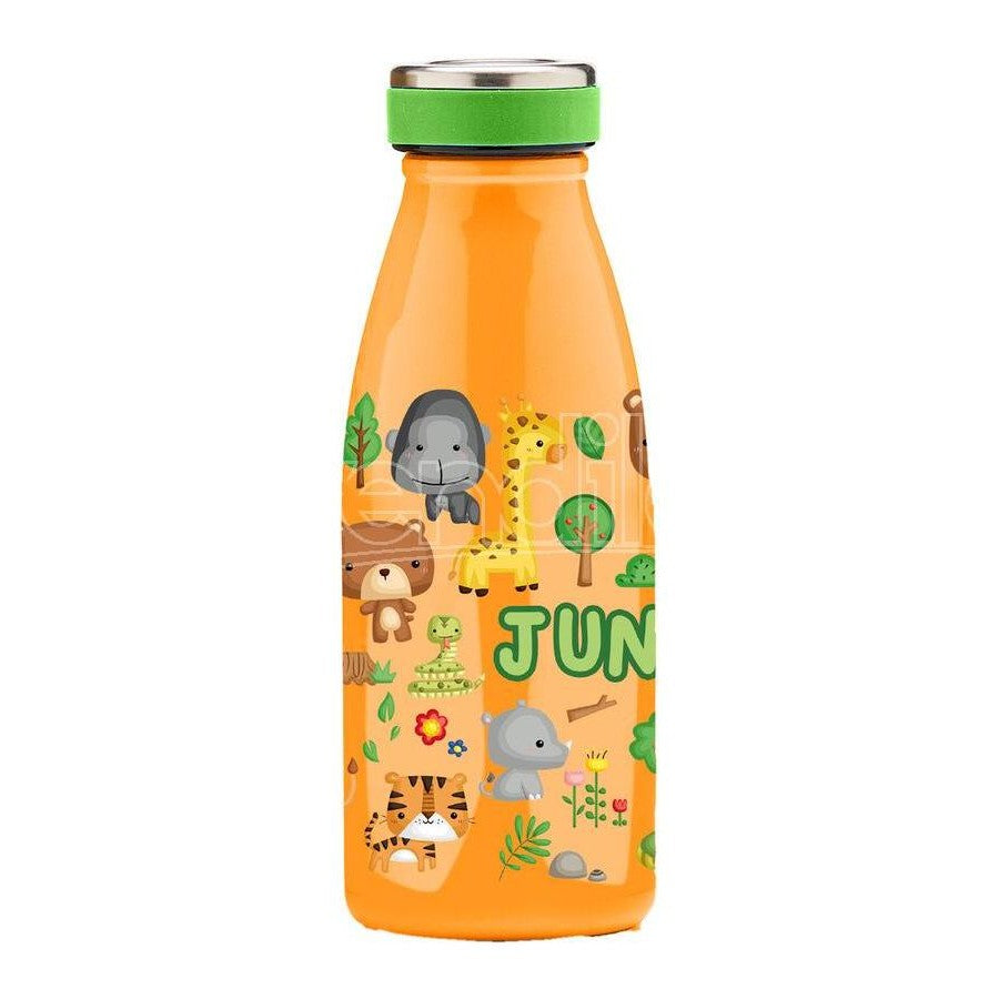 Water Revolution Kids Stainless Steel Thermal Bottle 350ml Jungle CR04