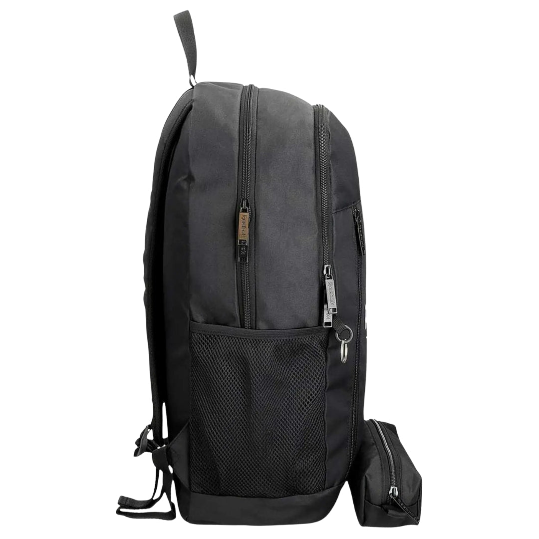 Reebok Backpack 48 x 30 x 15cm And Pencil Case 6 x 20cm - Black