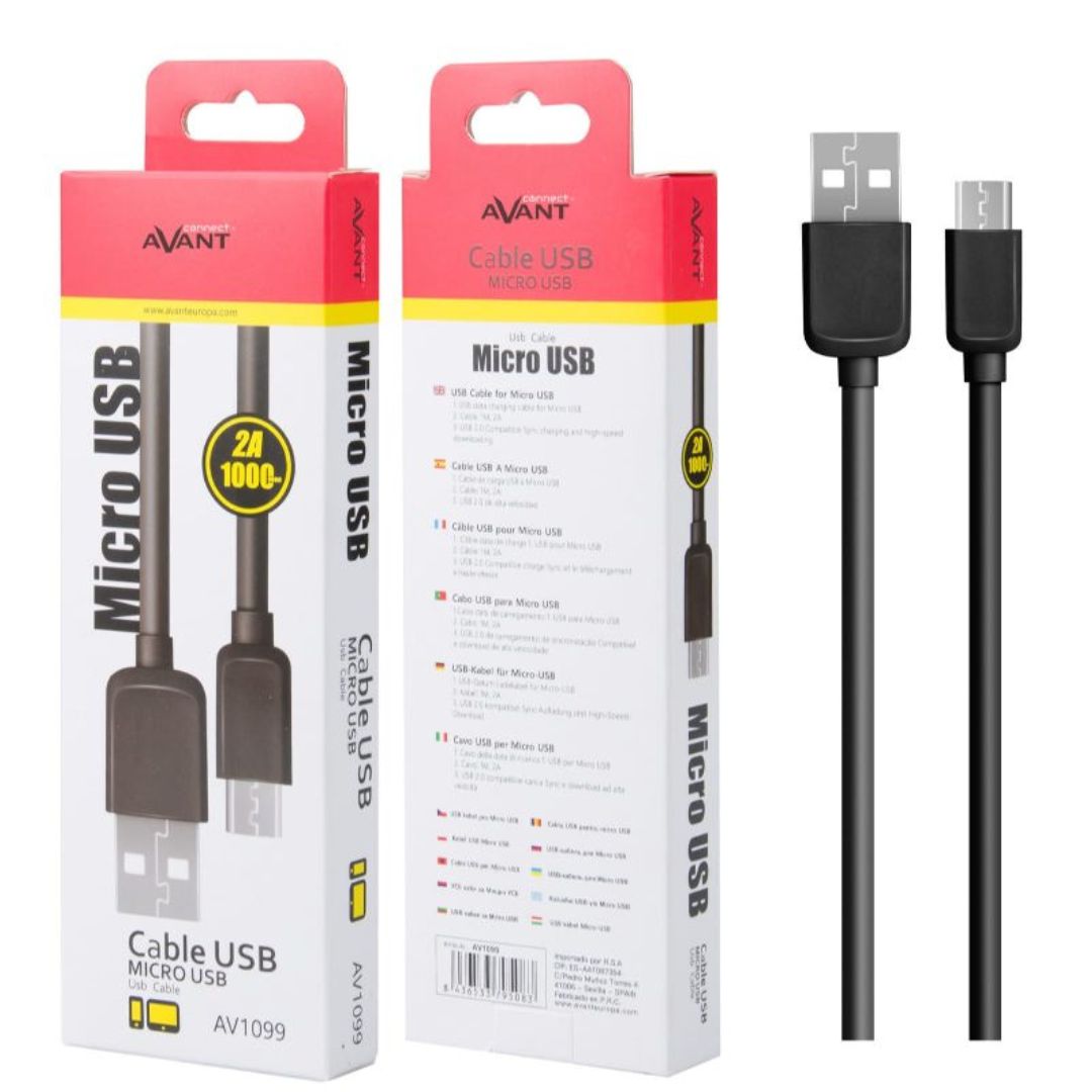 Avant Micro USB Cable 1m