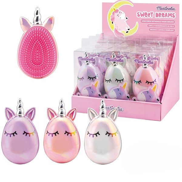 Martinelia Detangle Hair Brush Unicorn x 1pc Assortment