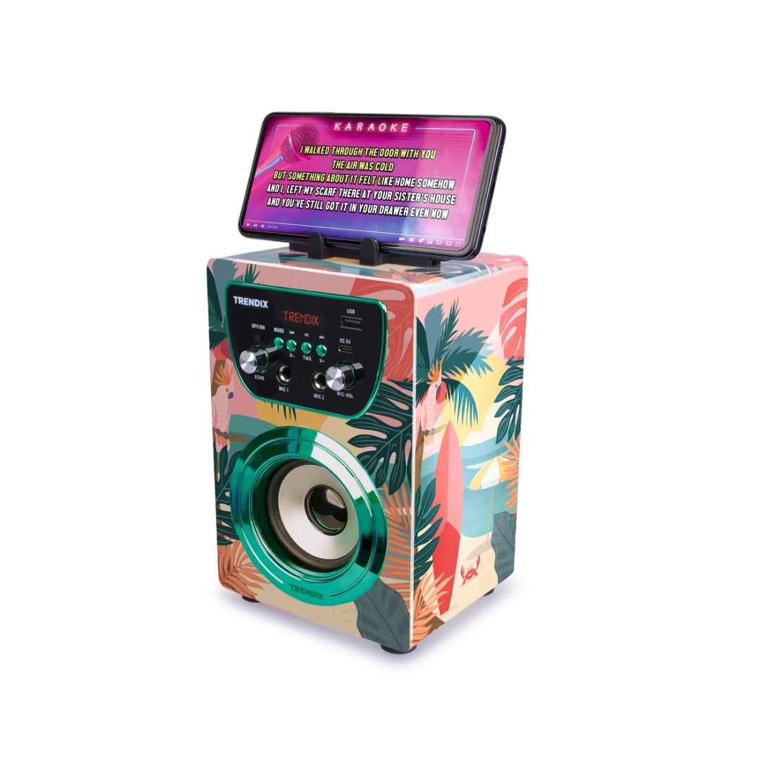 Karaoke Speaker - Tropical Vibes