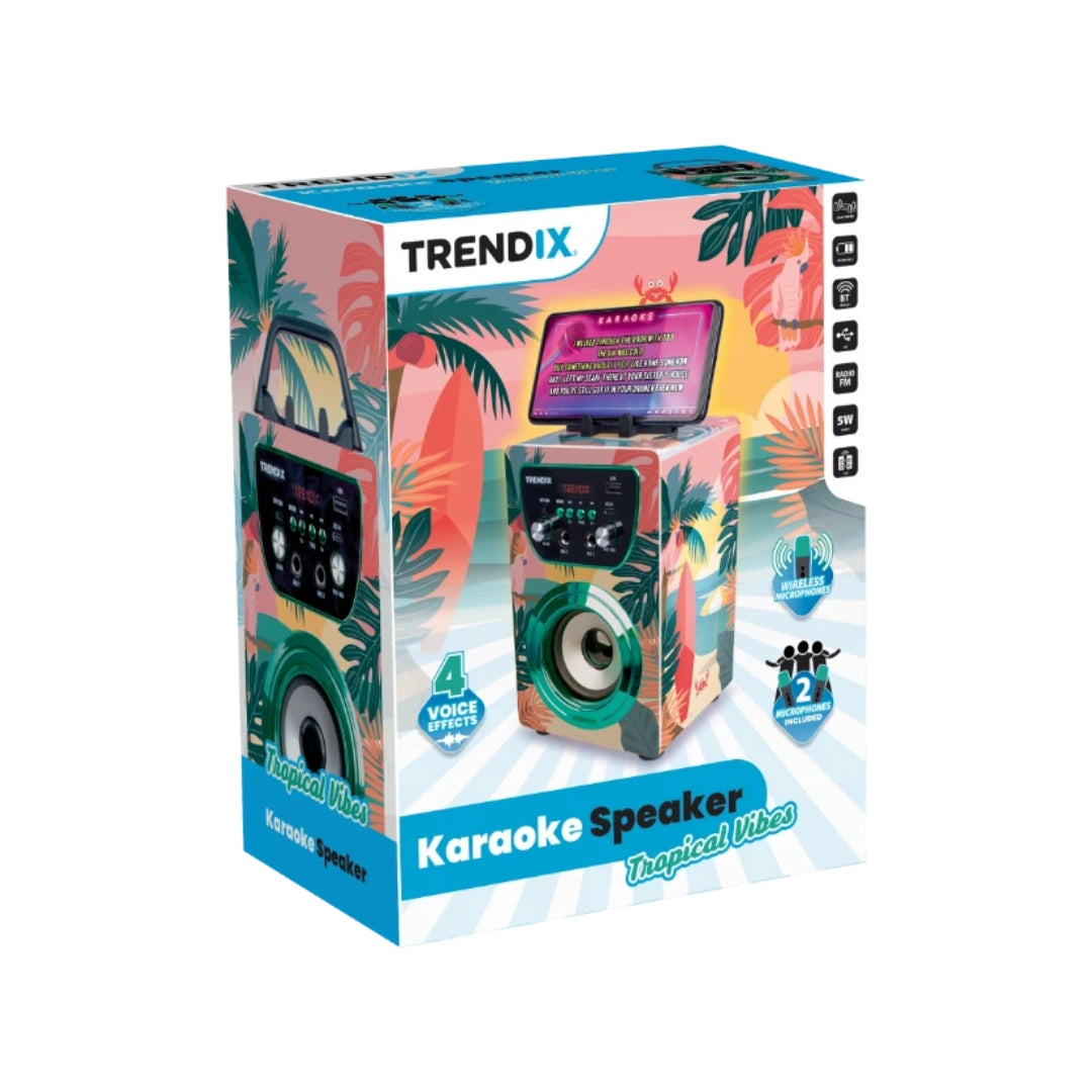 Karaoke Speaker - Tropical Vibes