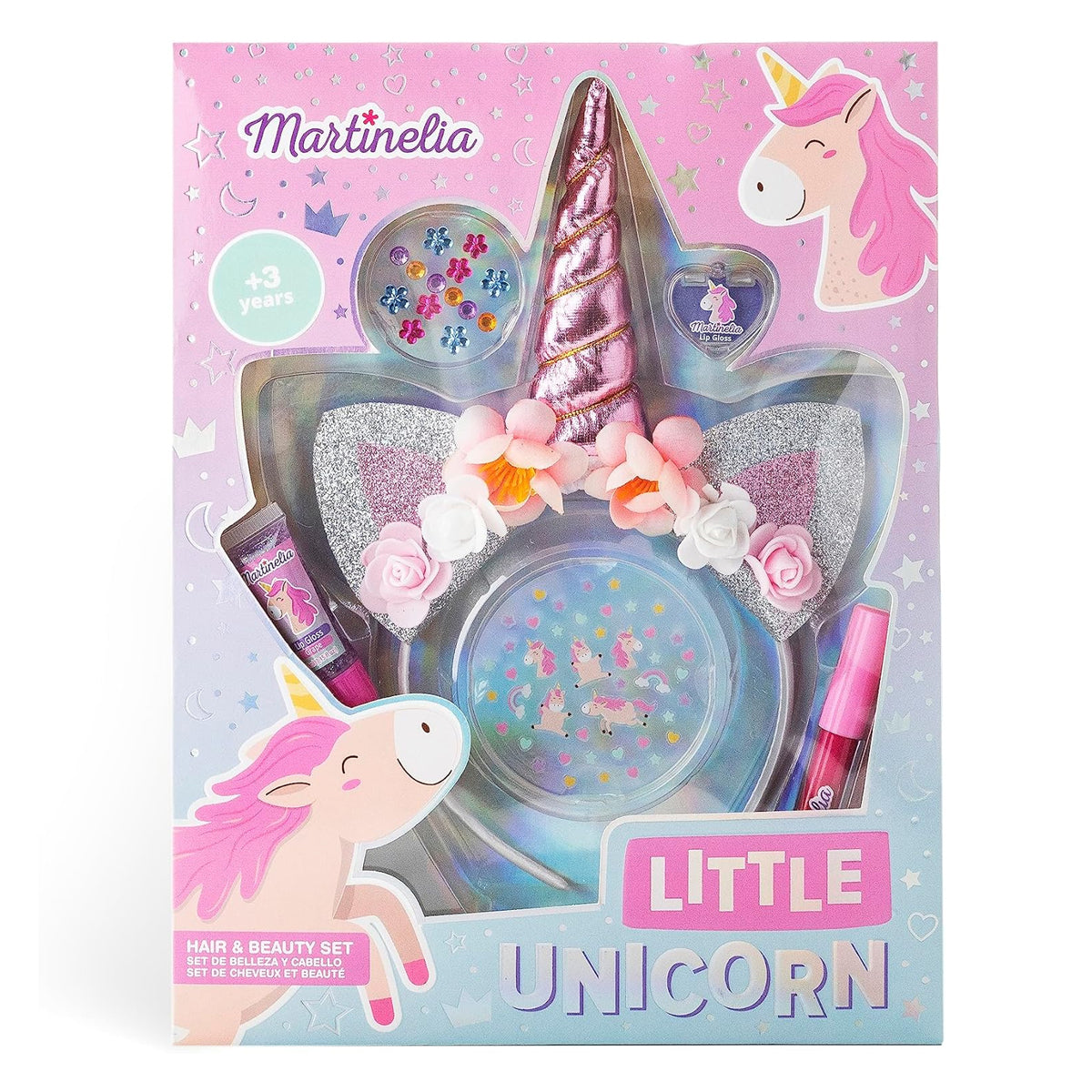 Martinelia Little Unicorn Hair & Beauty Set