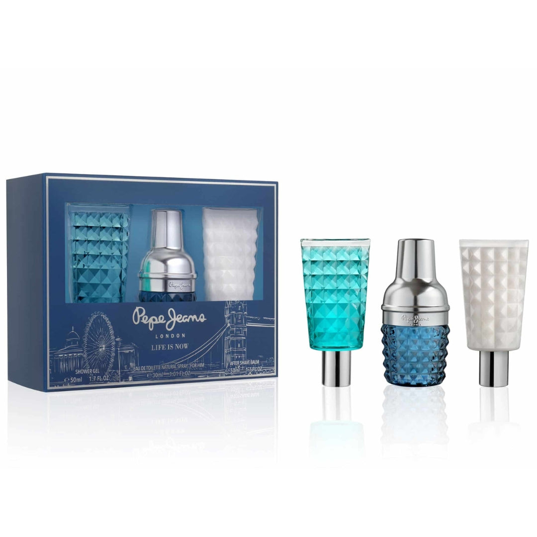 Pepe Jeans Travel Set For Him - Life Is Now