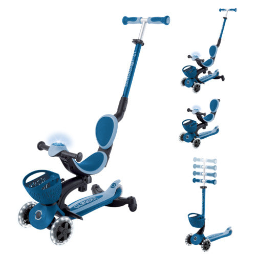 Globber Go•Up Baby Lights 360° - Blue