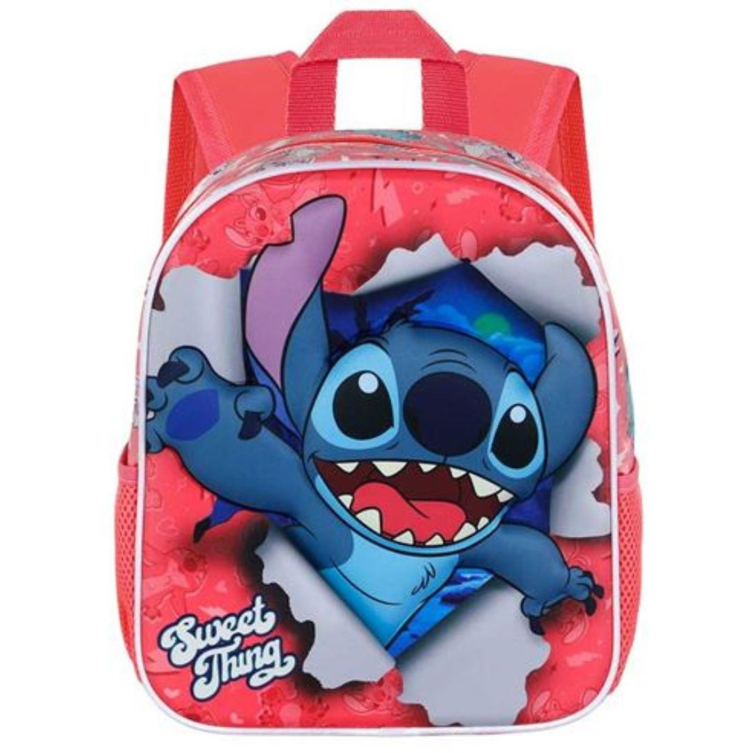 3D Stitch Kindergarten Backpack (31x26x11cm)