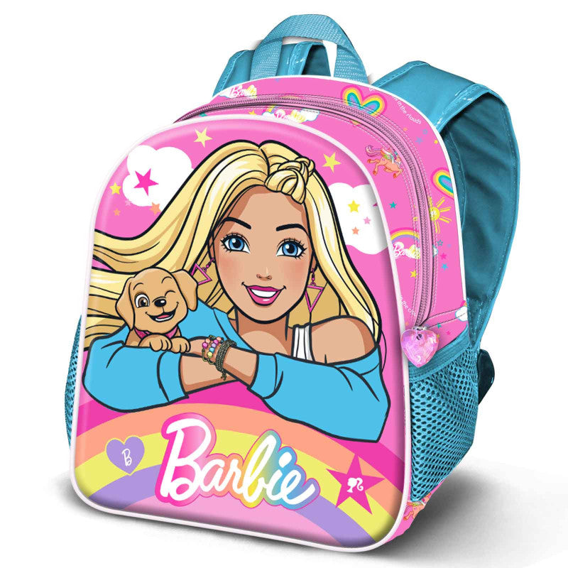 3D Barbie Kindergarten Backpack (31x26x11cm)