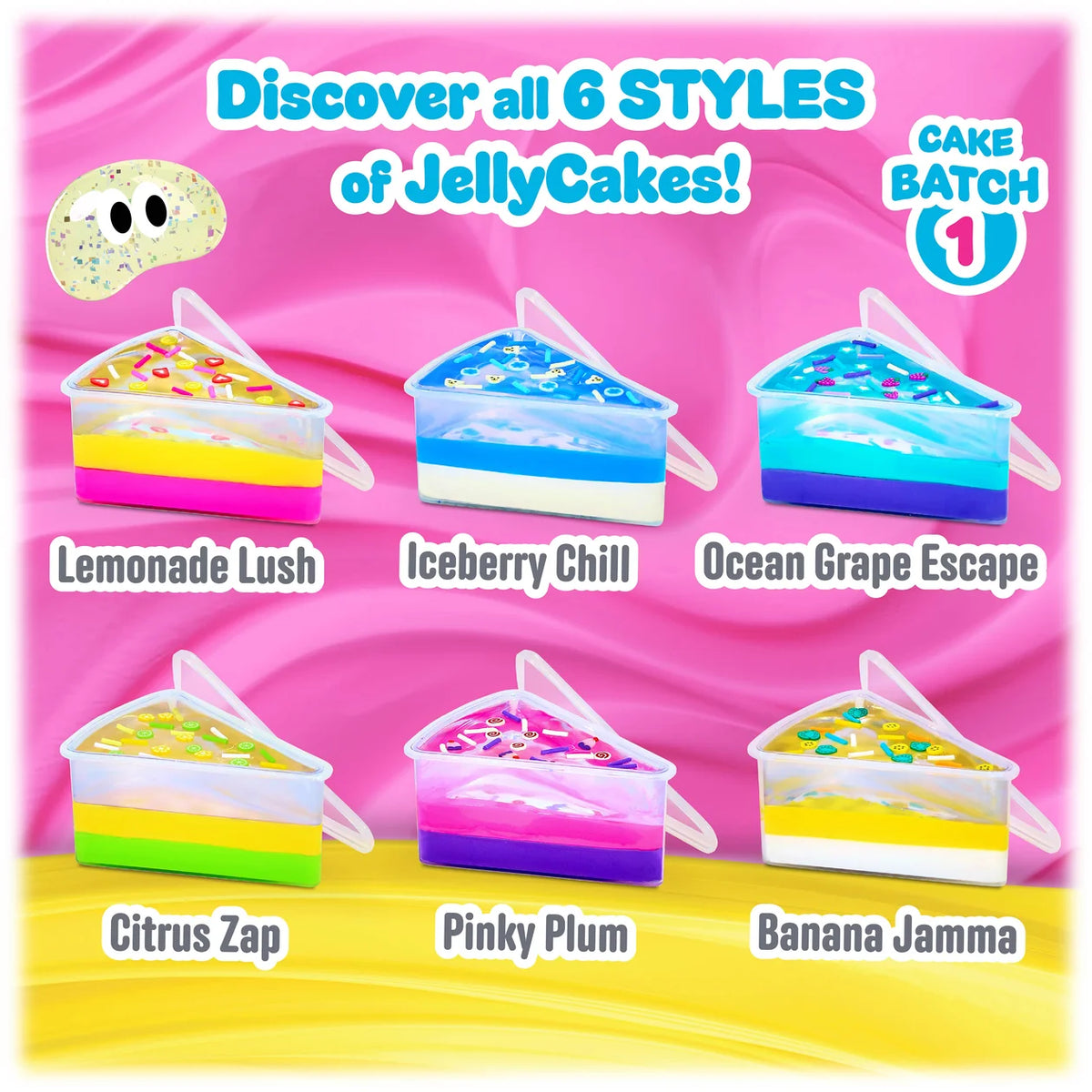 Jelly Cakes - Series 1 - Chillin Cakes XL x 1pc Assortment