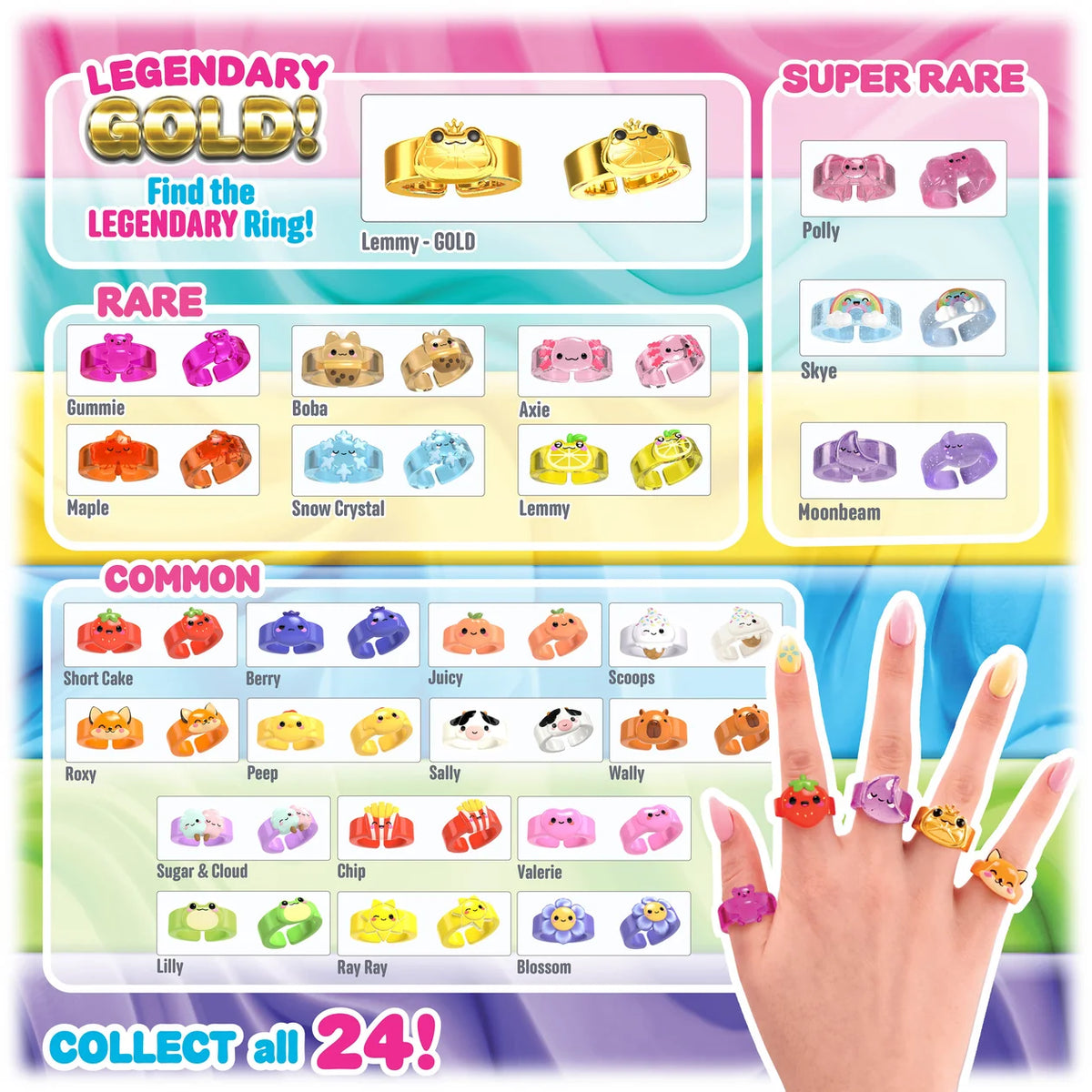 Jelly Cakes - Series 1 - Chillin Cakes XL x 1pc Assortment