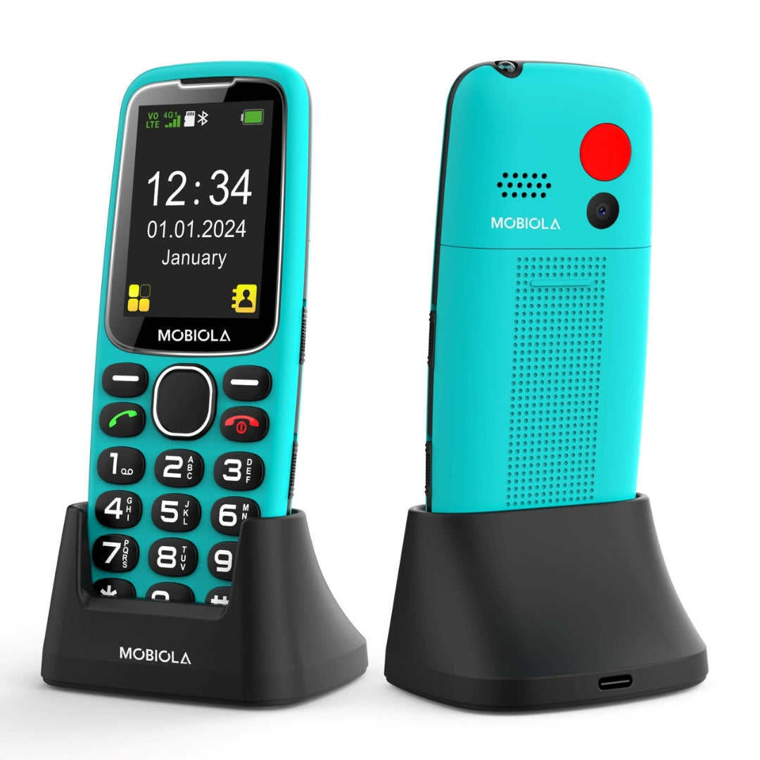 Mobiola MB4120 4Glte Mobile Phone - Turquoise