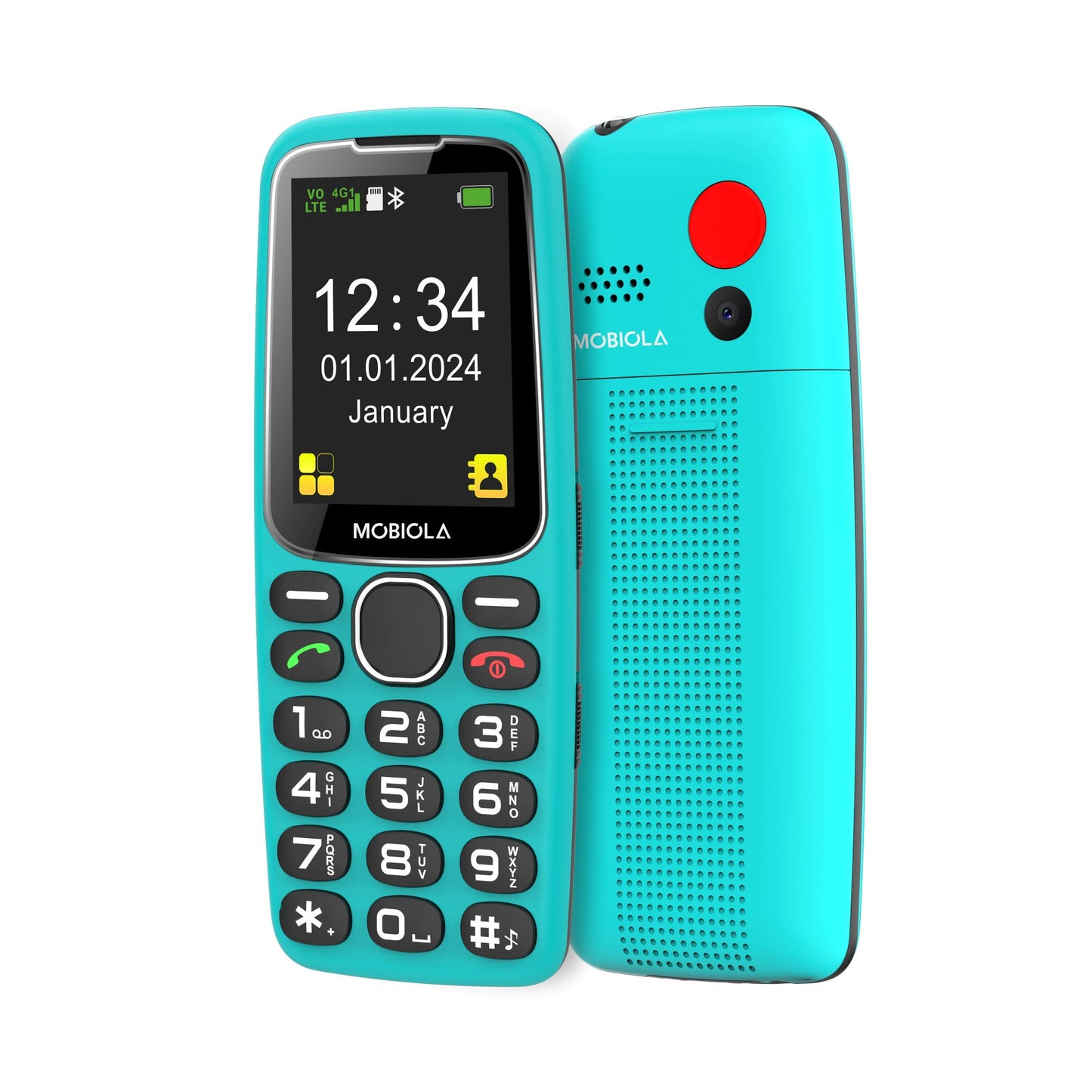 Mobiola MB4120 4Glte Mobile Phone - Turquoise