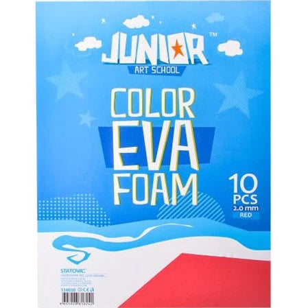 A4 Junior Jolly Foam Colour - Red x 1pc