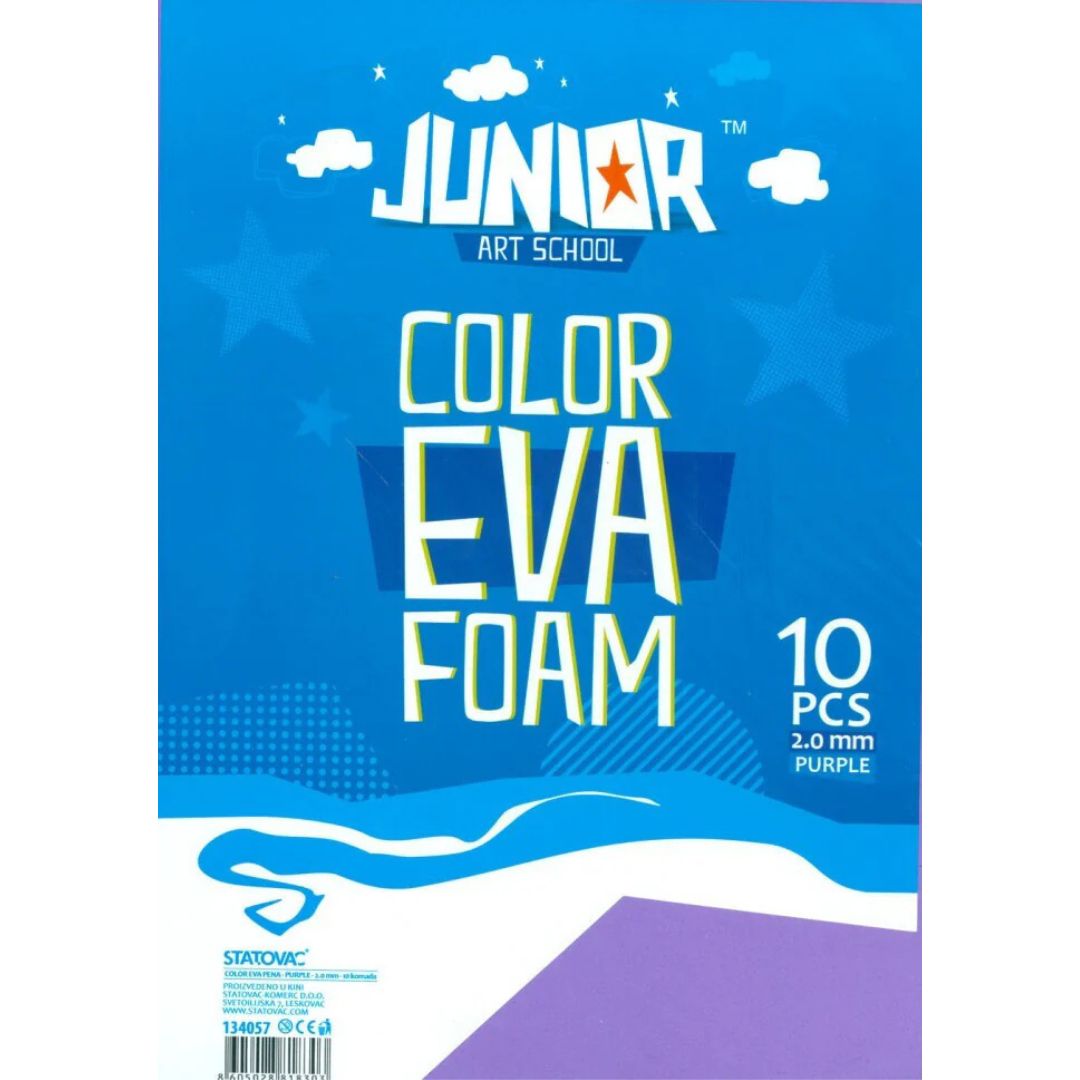 A4 Junior Jolly Foam Colour - Violet x 1pc