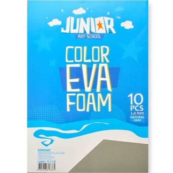 A4 Junior Jolly Foam Colour - Natural Grey x 1pc