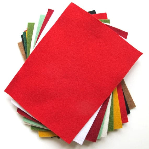 A4 Junior Jolly Felt Colour - Orange x 1pc