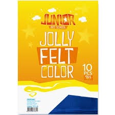 A4 Junior Jolly Felt Colour - Blue x 1pc