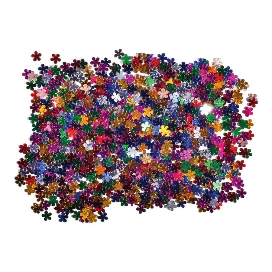 Junior Arts & Crafts - Craft Confetti 8 x 8mm A Pack Of 14g - Flowers