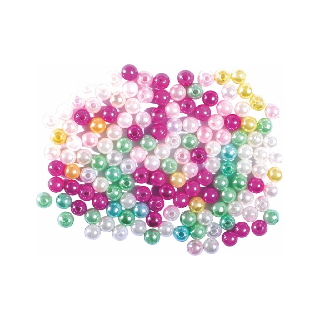 Junior Pearly Beads 8mm A Pack Of 30g