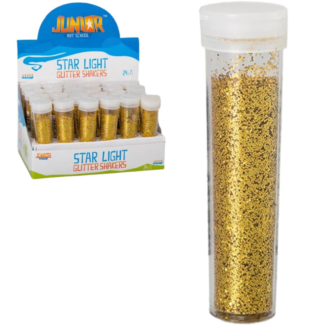 Junior Arts & Crafts - Star Light Glitter 7g - Gold