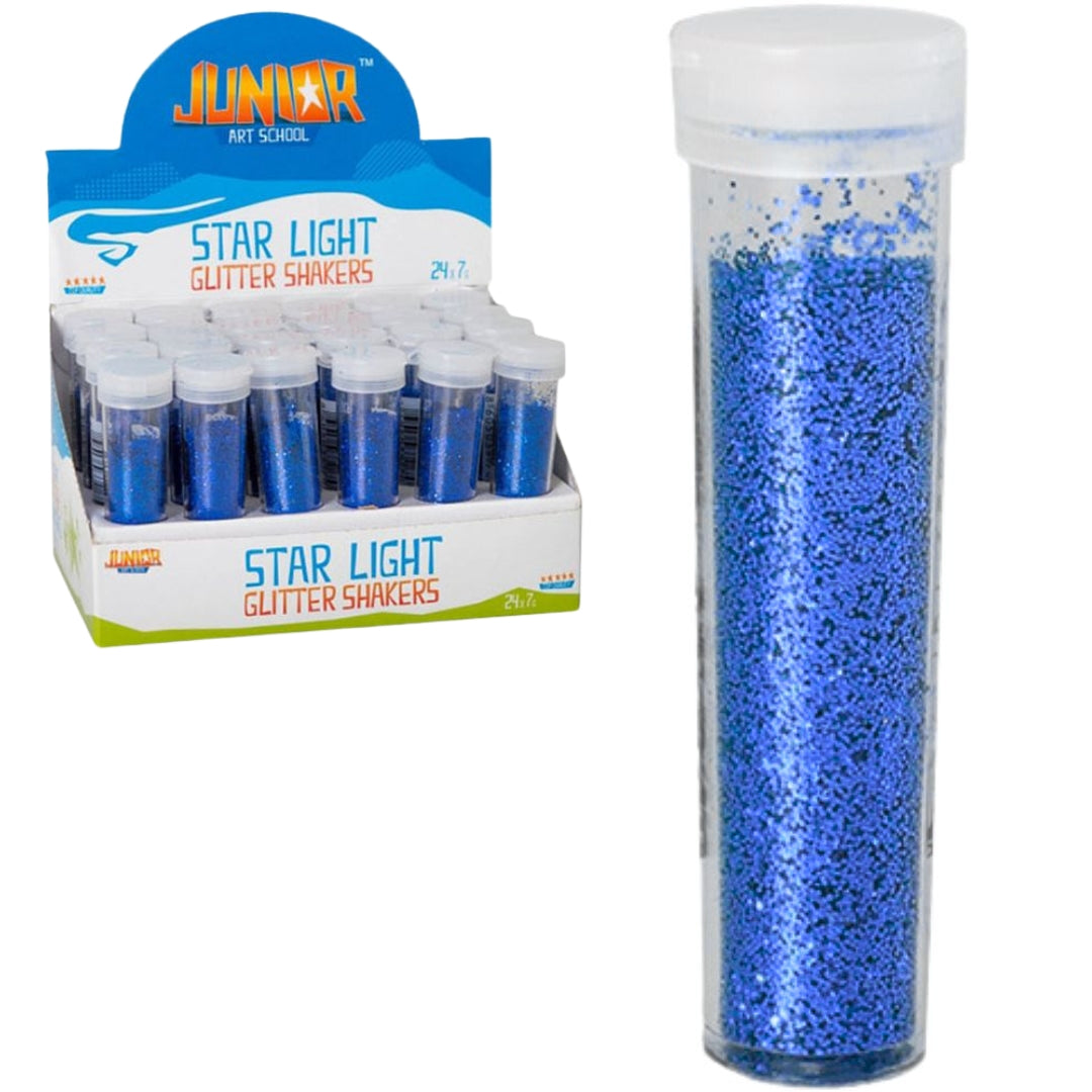 Junior Arts & Crafts - Star Light Glitter 7g - Blue