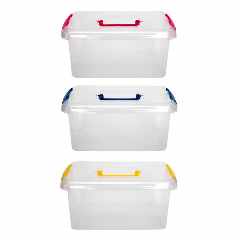 Ark Storage Box - Clear - 16 x 24.5 x 16cm x 1pc Assortment