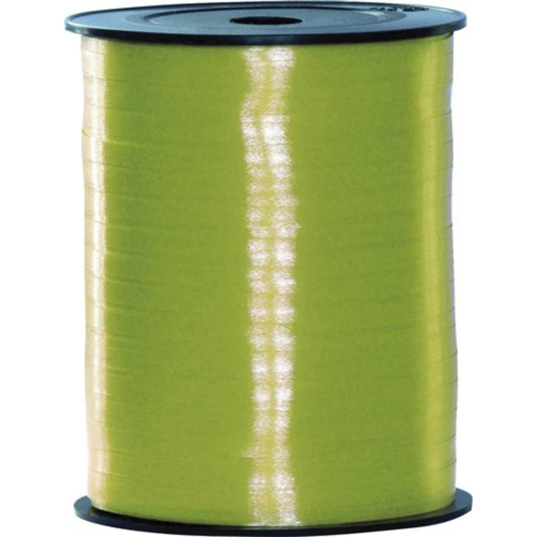 Haza Poly Ribbon 0.5cm x 500m Light Green