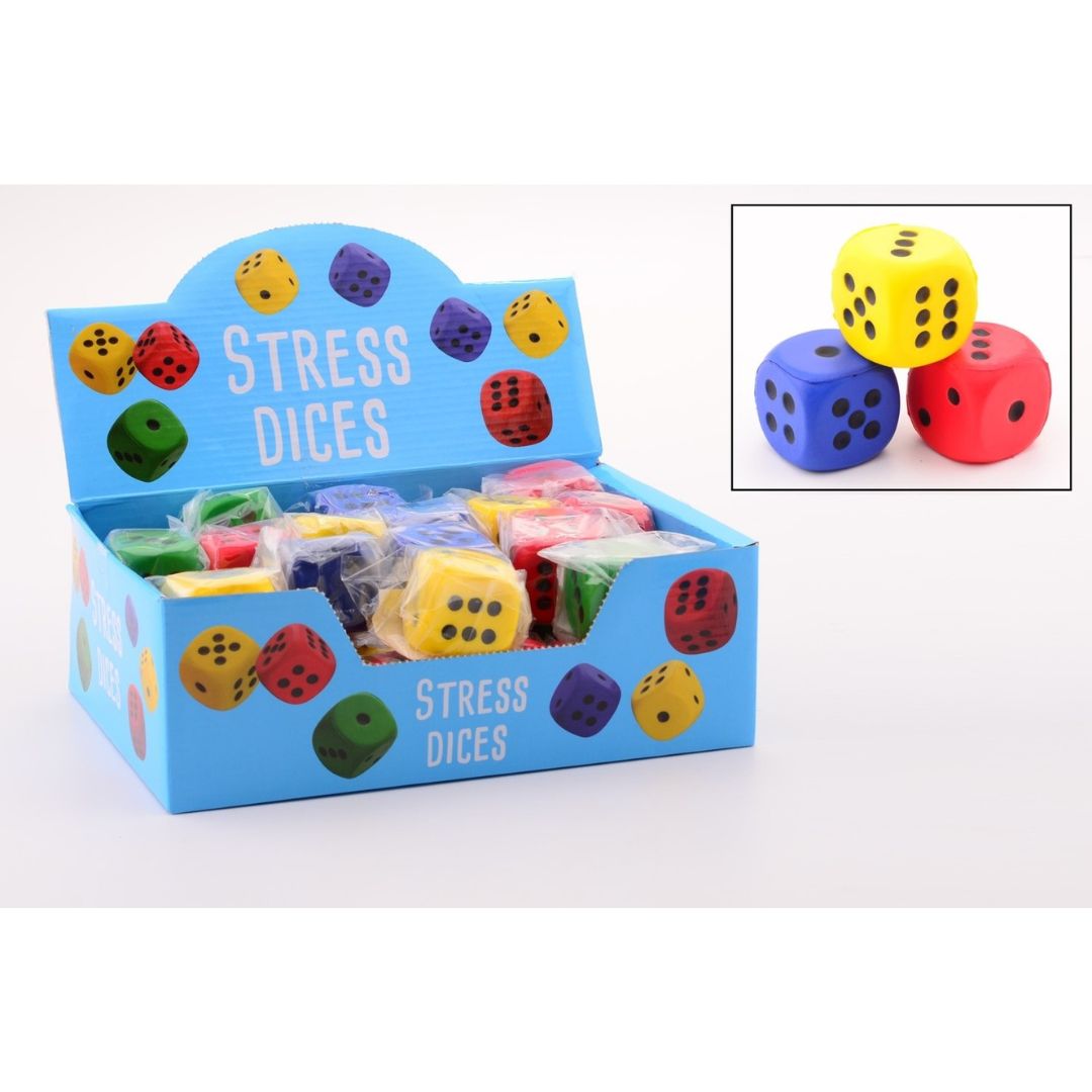 Stress Dices x 1pc Assortment