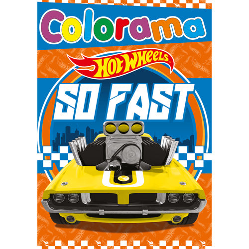 Hot Wheels Colourama - Colouring Book