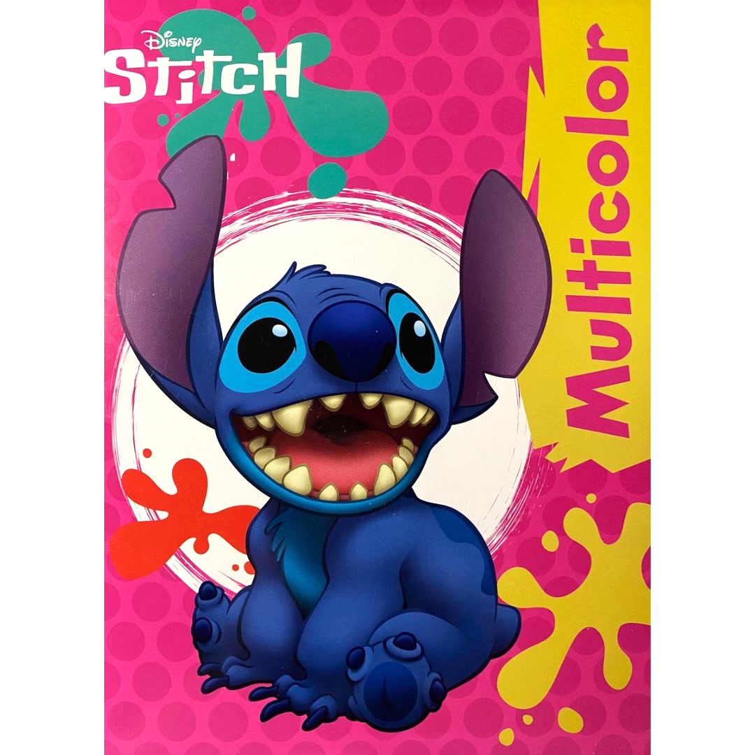 Disney Multicolour - Stitch Colouring Book