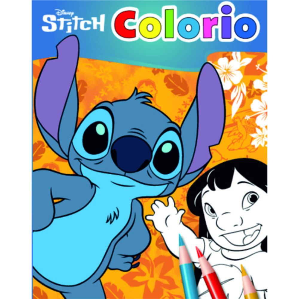 Disney Colourio - Stitch Colouring Book