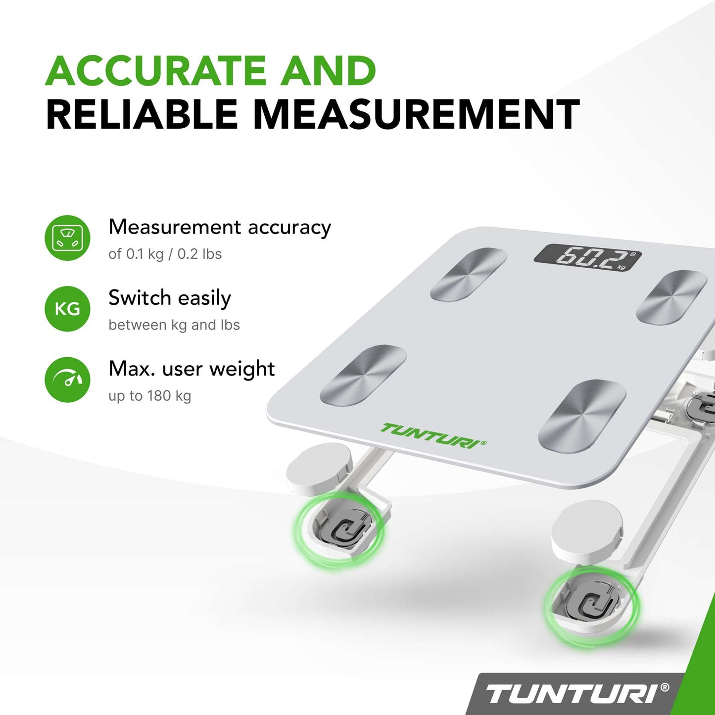 Tunturi Smart Scale White