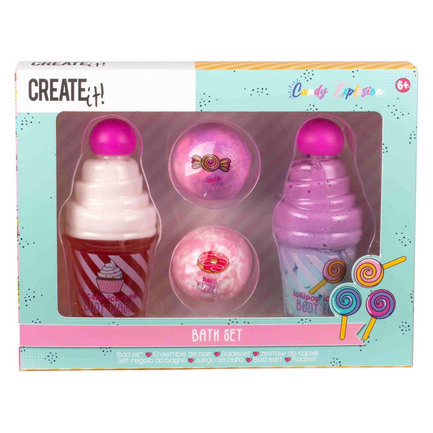 Create It! Candy Explosion - Bath Set