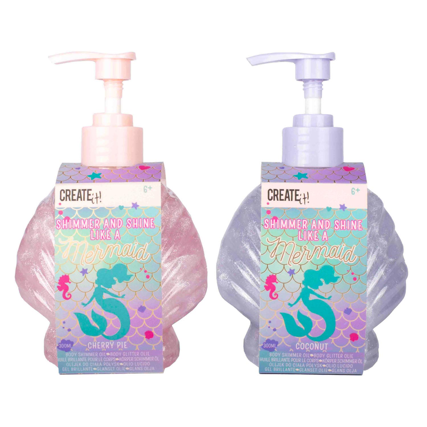Create It! Mermaid Body Shimmer - Pink