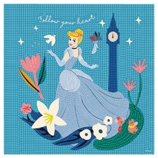 Disney Princess Diamond Painting 29 x 29cm - Cinderella