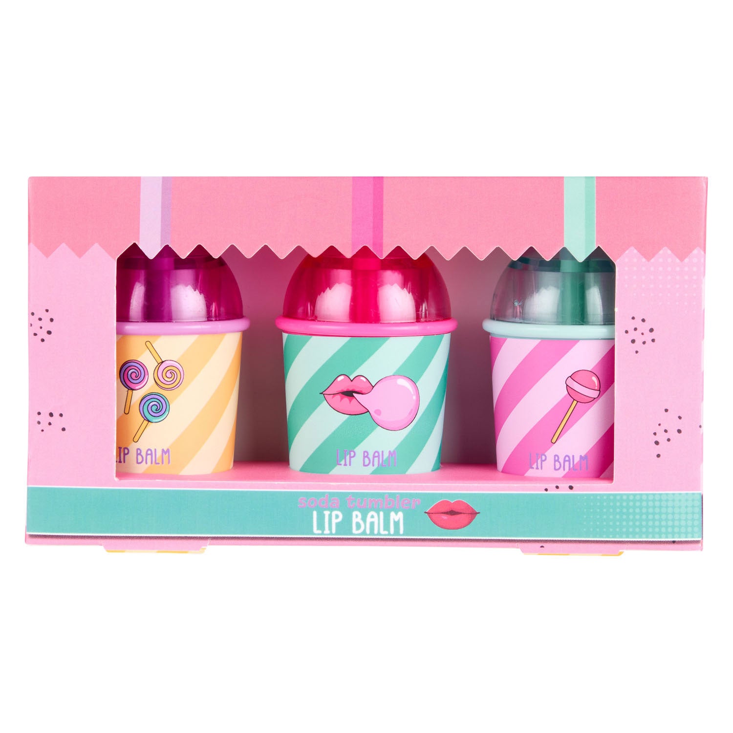 Create It! Candy Lip Balm In Cup A Pack Of 3pcs