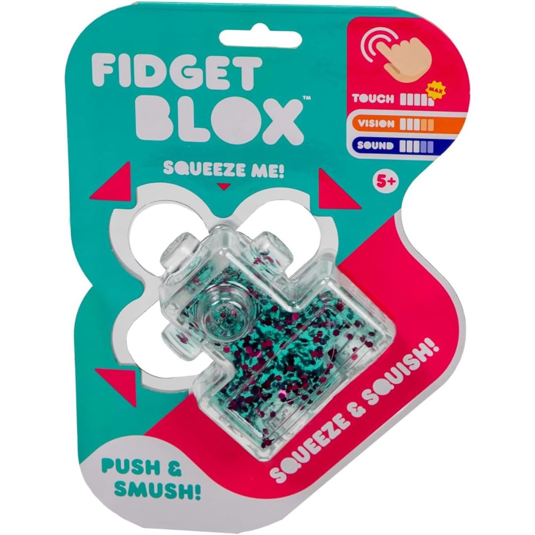Fidget Blox - Squeeze Me! - Blue