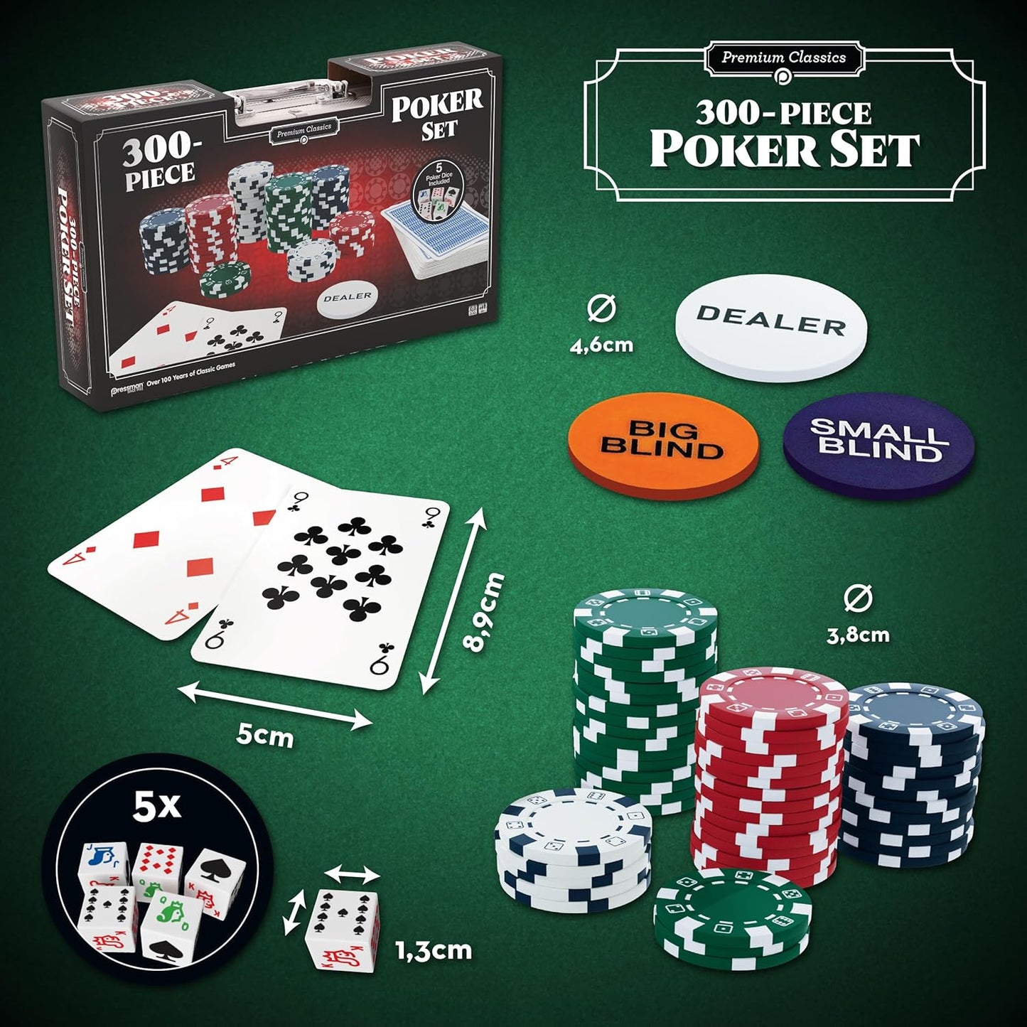 Goliath Poker Set - 300 Piece