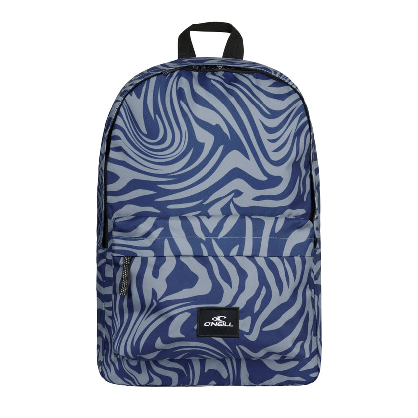 O'Neill Backpack 43 x 30 x 12cm - Essentials - Blue Swirl Zebra