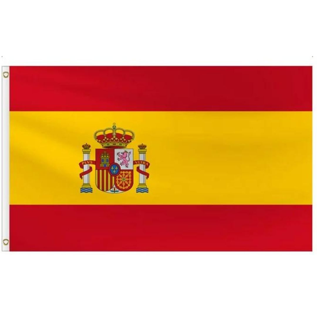 Flag Of Spain 5' x 3' 75D Polyester