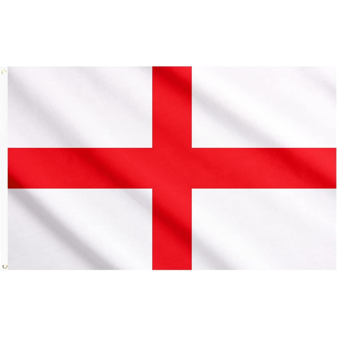 Flag Of ST. George Cross 5' x 3' 75D Polyester