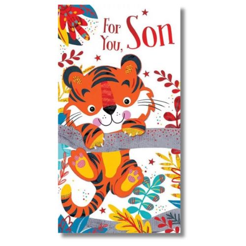 Kingfisher For You, Son Birthday - Greeting Card