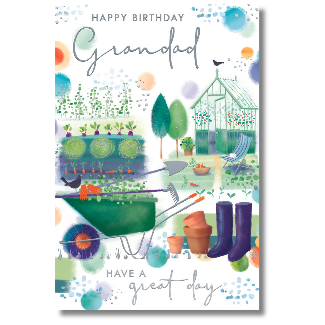 Happy Birthday Grandad Greeting Card