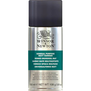 Winsor & Newton General Purpose Matte Varnish Spray 150ml