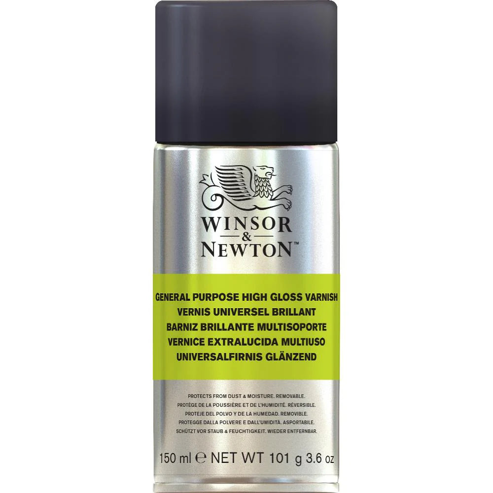 Winsor & Newton General Purpose High Gloss Varnish Spray 150ml