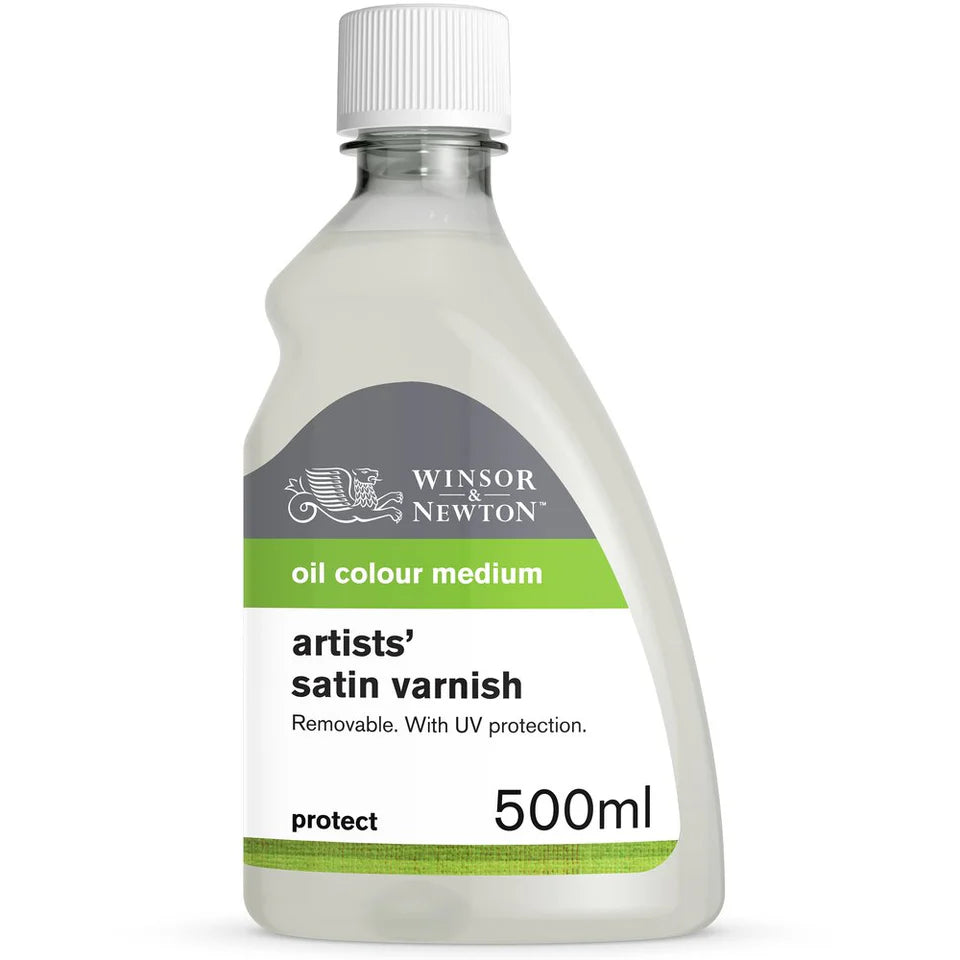 Winsor & Newton Oil Colour Medium - Artists' Satin Varnish 500ml