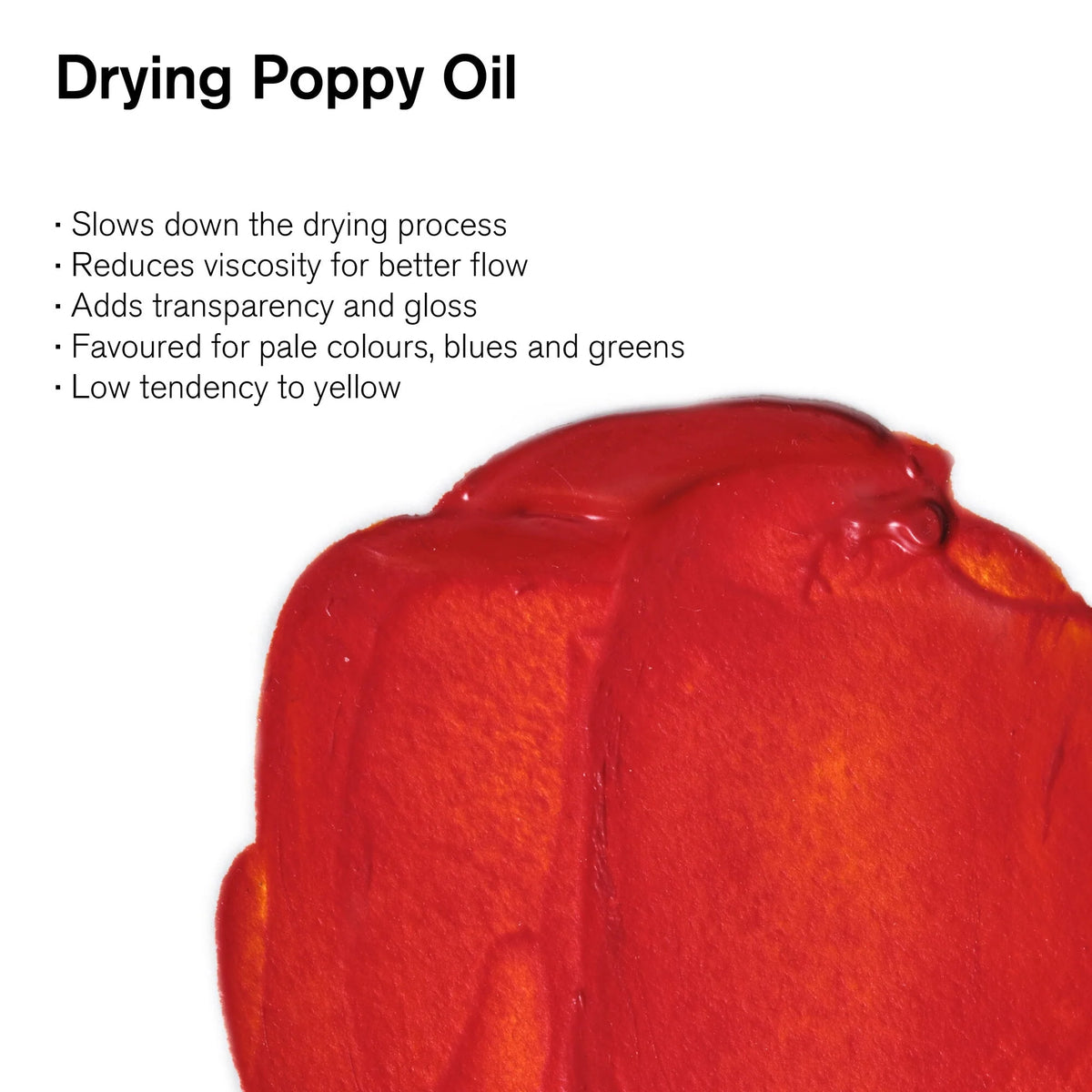 Winsor & Newton - Drying Poppy Oil - 75ml