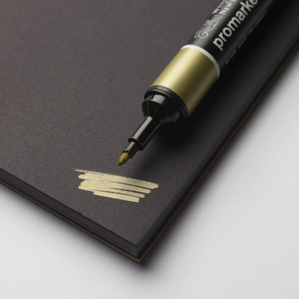 A4 Winsor & Newton Black Mixed Media Pad 200gsm 25 Sheets