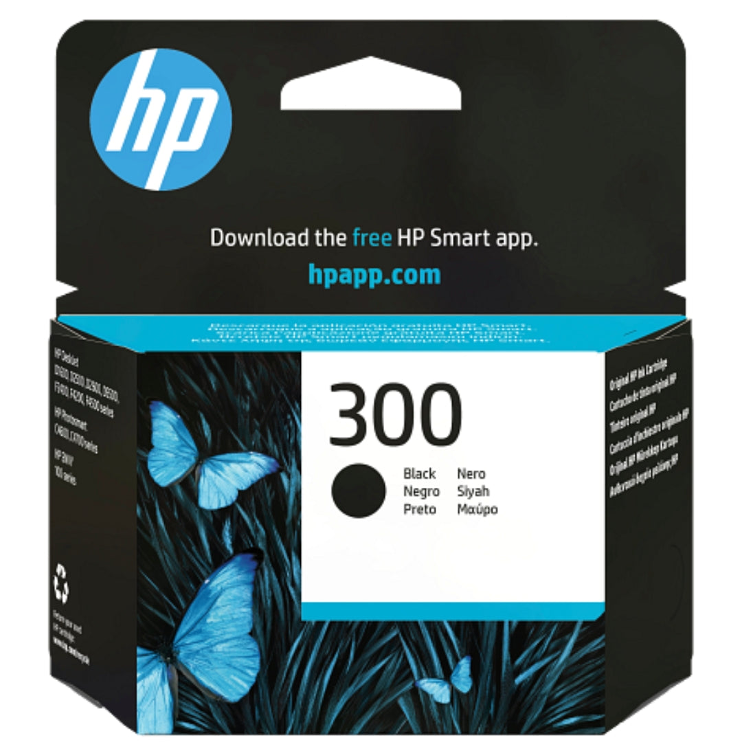 HP Ink Cartridge - 300 Black 200 Pages