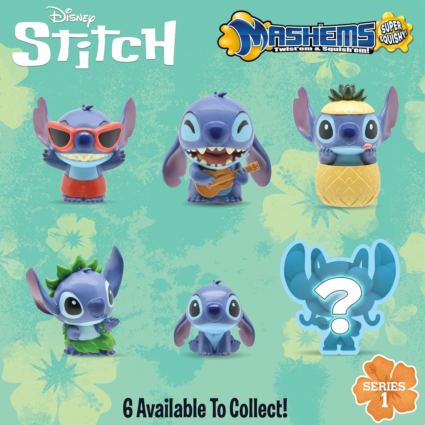 Disney Surprise Egg Squishy Figures - Stitch