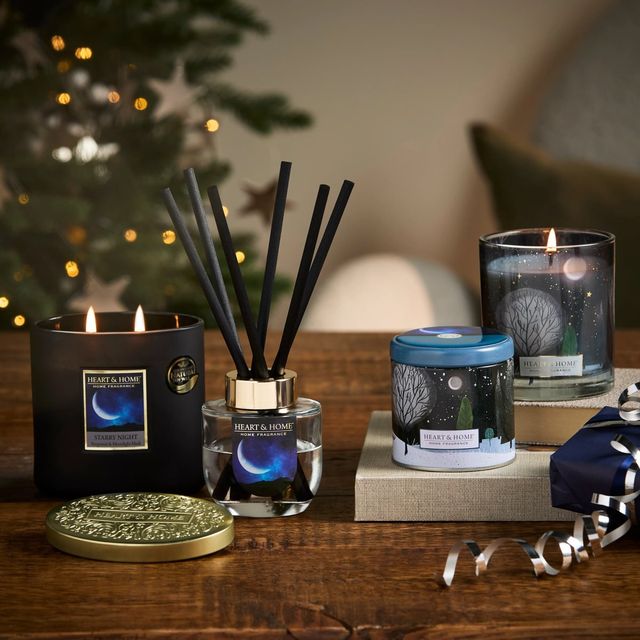 H&H Twin Wick Candle - Starry Night